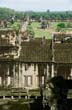 View looking back to entrance, Angkor Wat